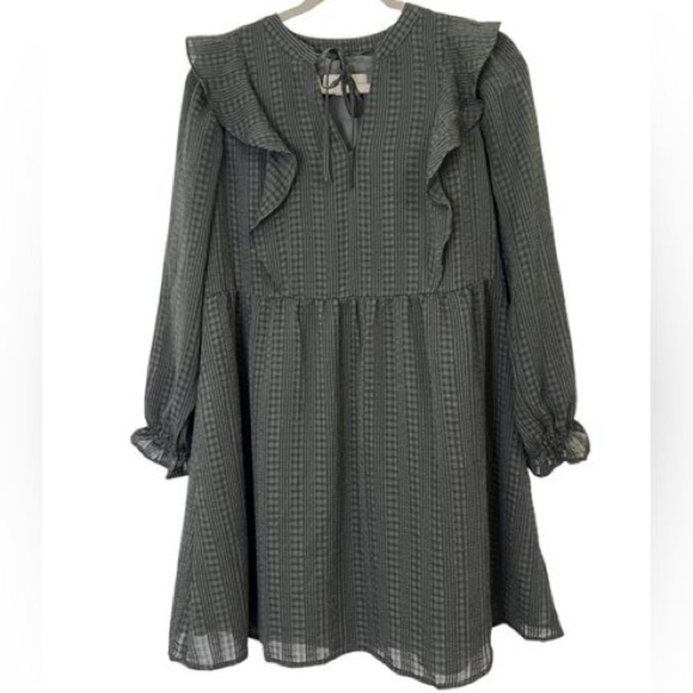 NWT Loft Flowy Pioneer Bib Dress